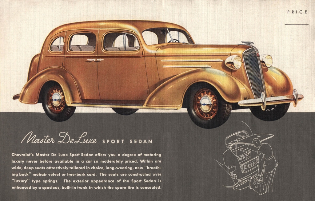 1936 Chevrolet Brochure Page 5